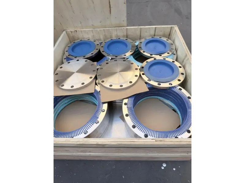 Entrega de flanges BS4504, EN1092 e JIS10K para a Malásia Entrega de flanges BS4504, EN1092 e JIS10K para a Malásia